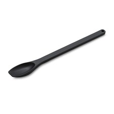 Zeal Silicone Jar & Mayo Spoon, Long Handle Jar Spoon, Dark Grey