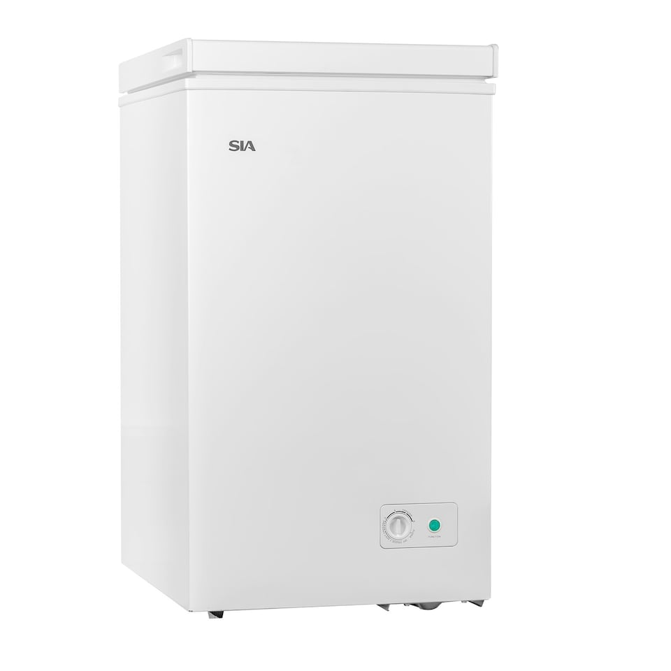 image 1 of SIA SCF92WE 47cm White Freestanding Compact Chest Freezer 92L