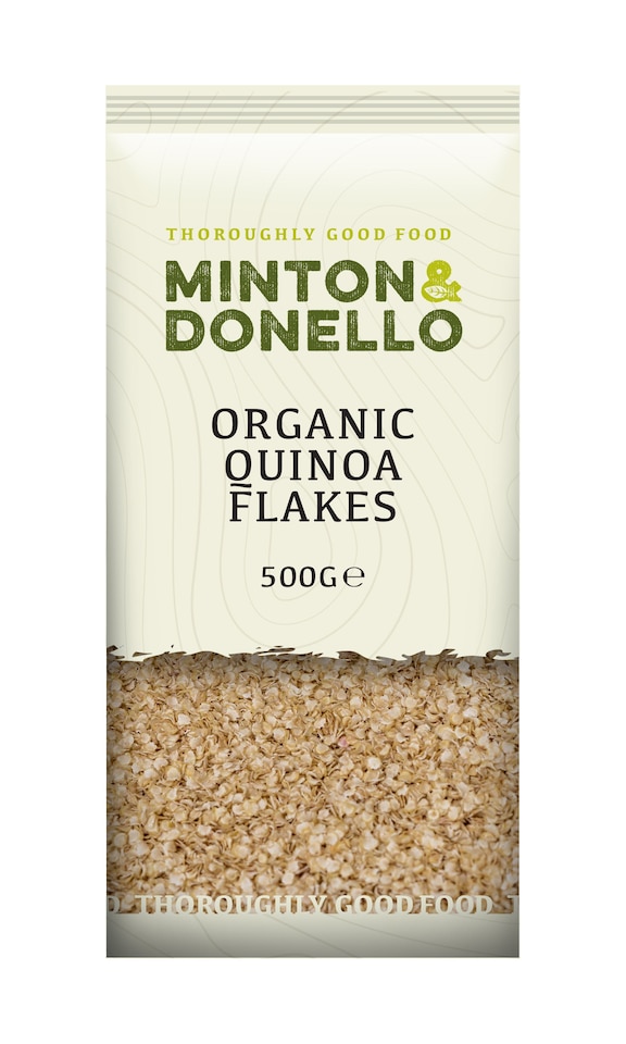 image 1 of Minton & Donello Organic Quinoa Flakes 6 x 500g | Multi