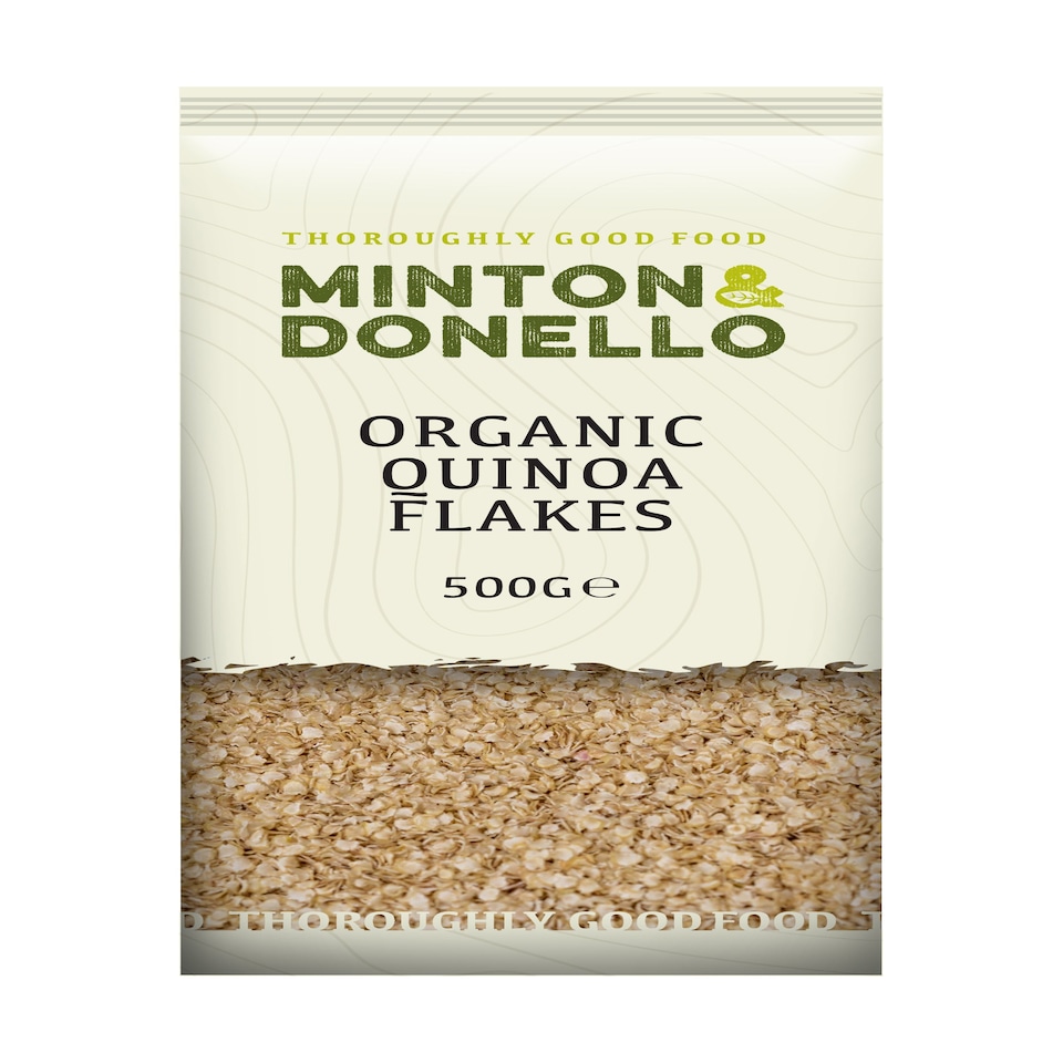 image 1 of Minton & Donello Organic Quinoa Flakes 6 x 500g | Multi