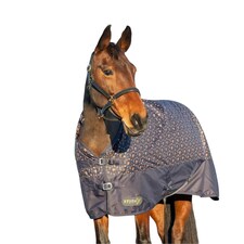 StormX Original Country 100 Standard-Neck Horse Turnout Rug - Navy - 5´