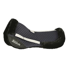 Performance Horse Half Pad - Navy - 18in - 17in