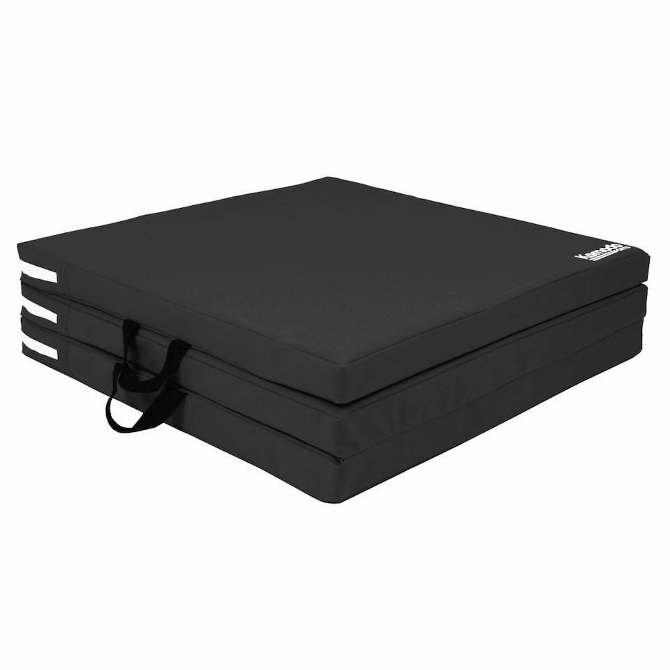 image 1 of Komodo Tri Folding Yoga Mat - Black