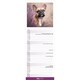 image 3 of French Bulldog Slim 2026 Calendar | Slimline Wall Calendar | Dog Breed Gift | Plastic Free Packaging | by Avonside Publishing [Calendar] Avonside Publishing Ltd