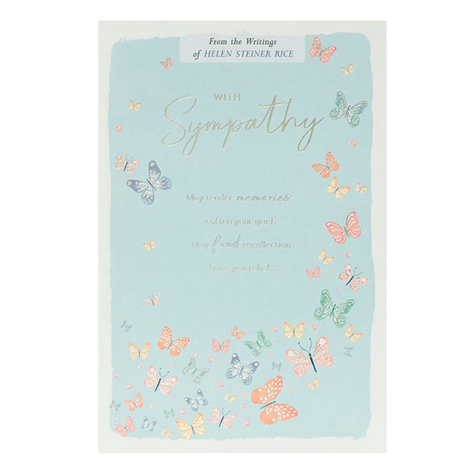 image 1 of Sympathy Card for Him/Her/Friend