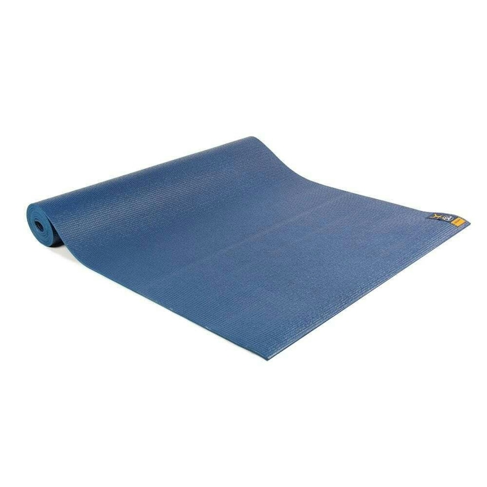 image 1 of Fitness Mad Warrior II Yoga Mat - Dark Blue - One Size