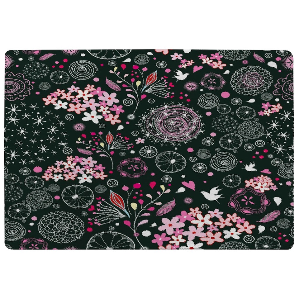 image 1 of Different Flowers, Shapes & Birds (Rug) Multi | XL: 160x230cm