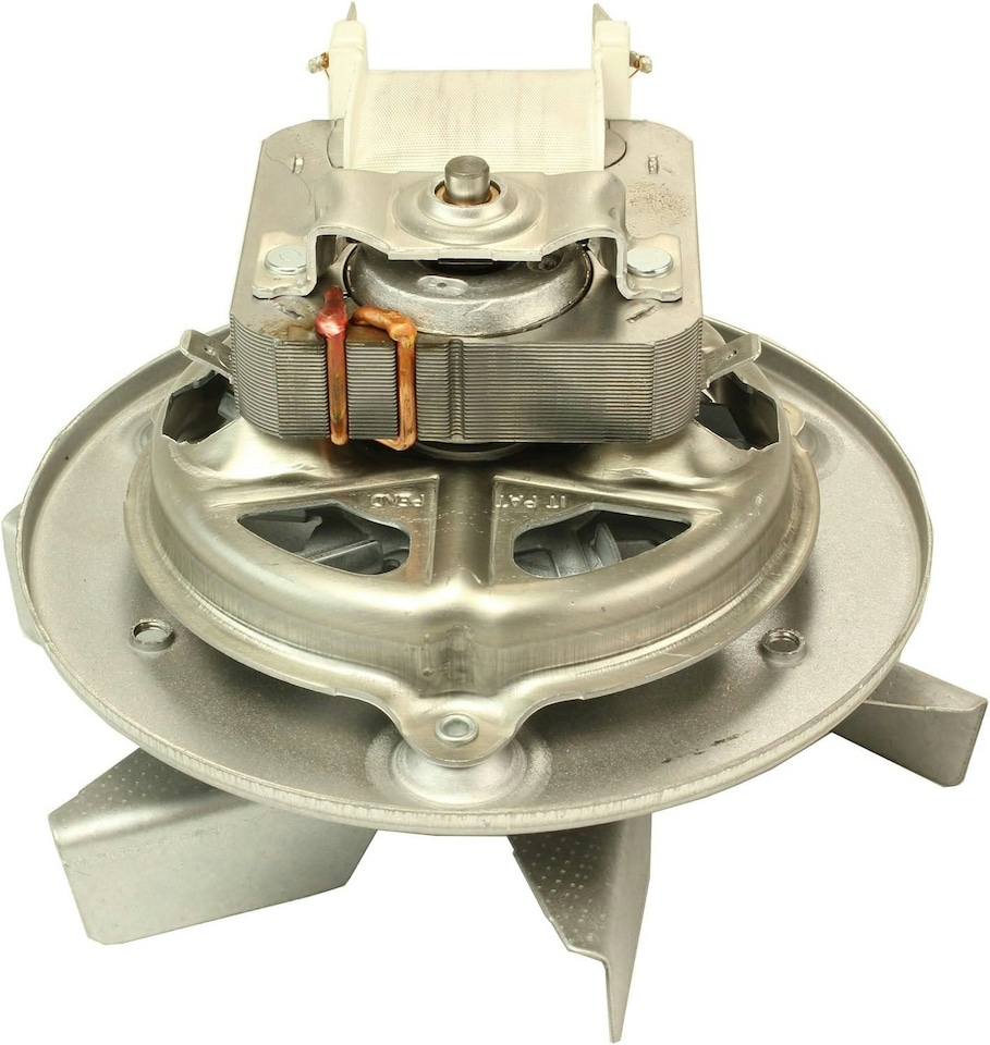 image 1 of SPARES2GO Fan Motor & Blade compatible with Hotpoint Oven Cooker 220V - 240V