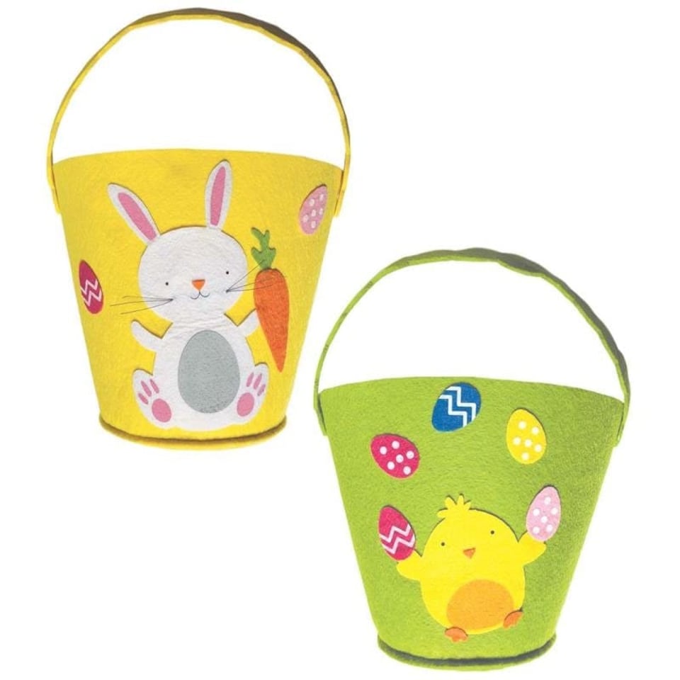 image 1 of Pack of 2 Easter Large Felt Buckets