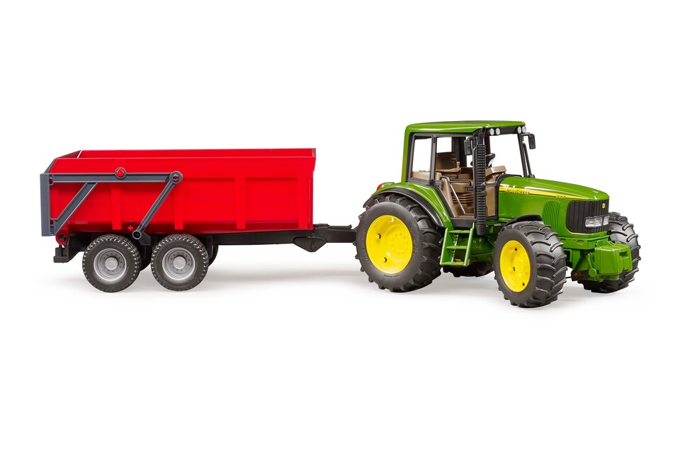 image 1 of Bruder John Deere 6920 with tipping trailer Detailed Vehicle & Playset Model