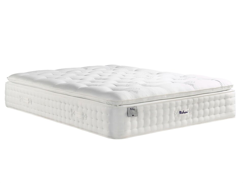 image 1 of Relyon Chiltern Natural Luxury Pillowtop 2500 Mattress | White | Double