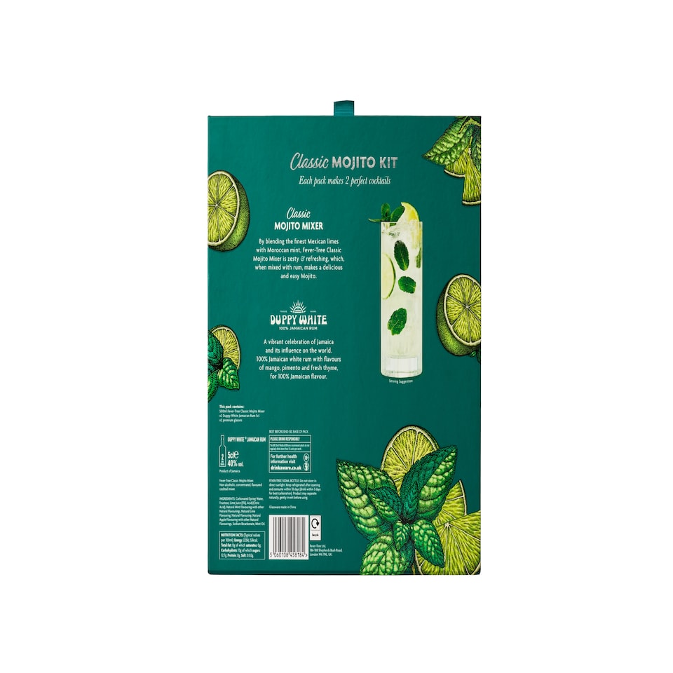 image 1 of Fever-Tree - Classic Mojito Cocktail Kit Gift Pack, 50cl