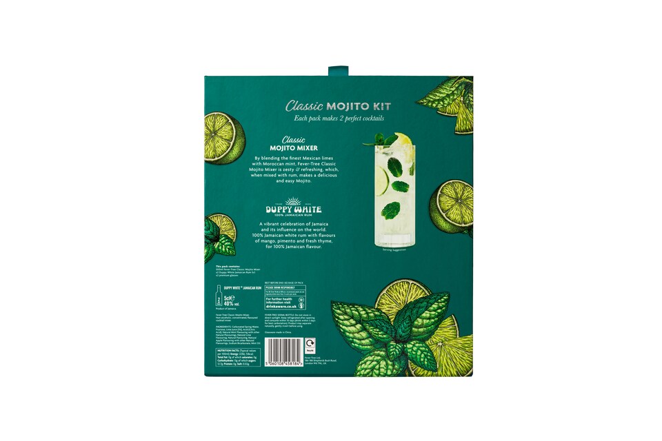 image 1 of Fever-Tree - Classic Mojito Cocktail Kit Gift Pack, 50cl