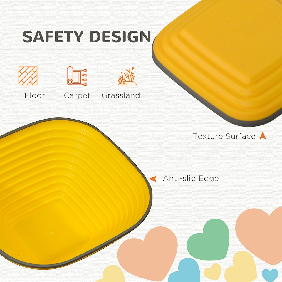 image 1 of AIYAPLAY Balance Stepping Stones, 11-Piece Sensory Toy for Ages 3-8 Years