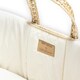 image 5 of Clair de Lune Organic Palm Moses Basket With Rocking Stand - Cream