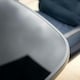 image 7 of Hectare 6 Seater Outdoor Furniture Rectangular Glass Table with Parasol Navy