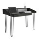 image 5 of Core Products Dallas Home Office Desk With Hairpin Legs, H90.0cm x W120.1cm x D55.2cm White