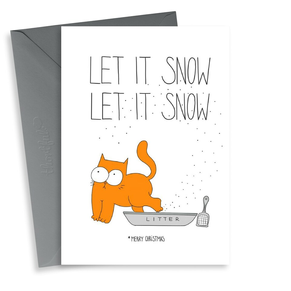 image 1 of Funny Cat Christmas Card