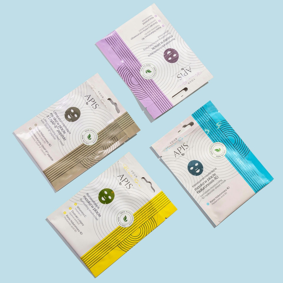 image 1 of Apis Lifting and Tensing Sheet Mask with SNAP-8 MT Peptide