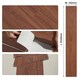 image 2 of Gr8 Home 5m Square Floor Planks Tiles Self Adhesive Wooden Effect PVC Flooring Dark Brown