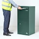 image 3 of SMART PARCEL BOX® Extra Large Front & Rear Access Green Green