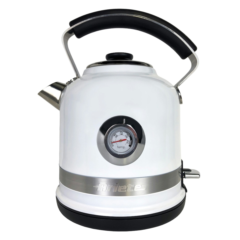 image 1 of Ariete 2854W Moderna Cordless Electric Kettle, 1.7 Litre Capacity, White