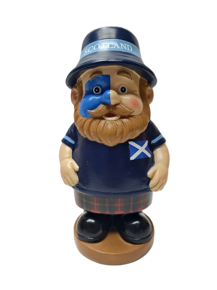 image 1 of Garden Gnome - Scotland hand painted