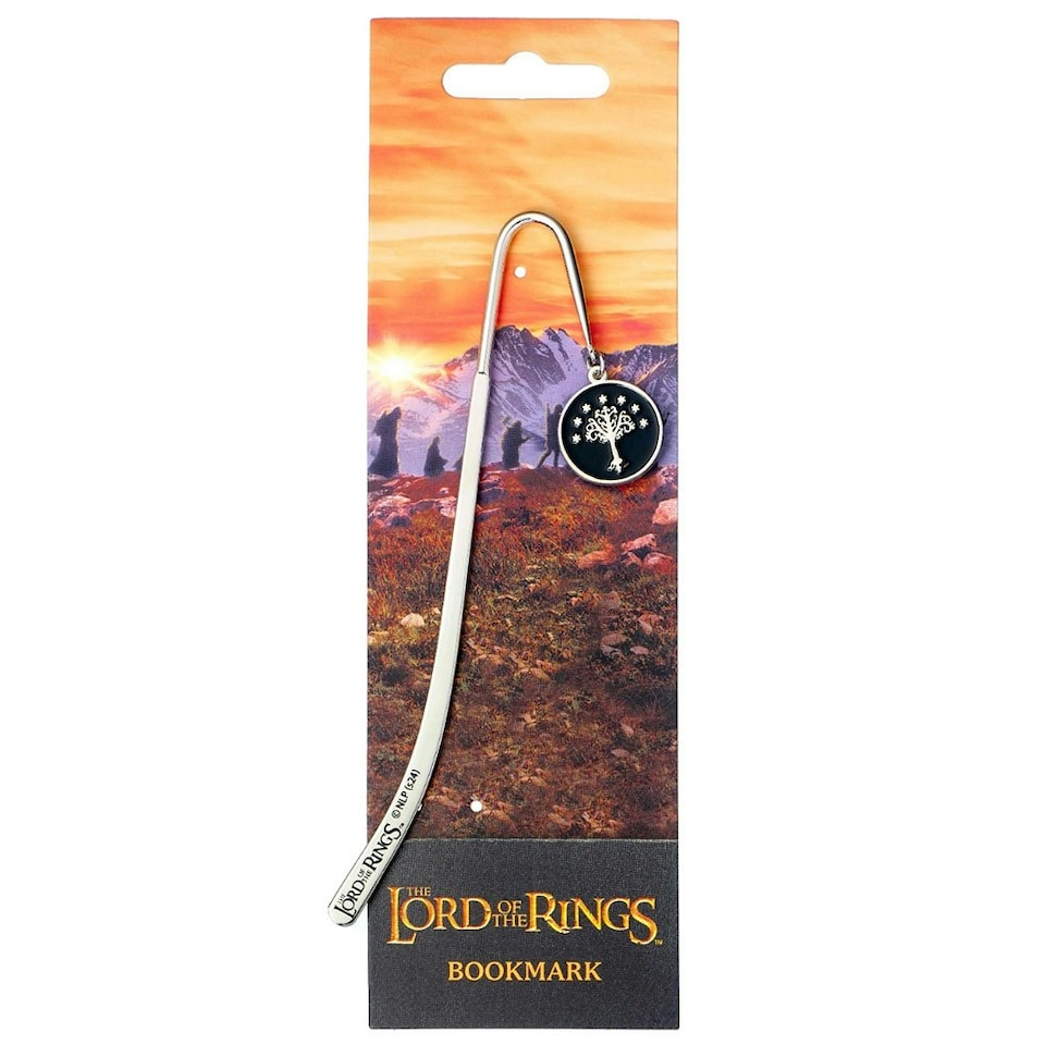 image 1 of The Lord Of The Rings Tree Of Gondor Bookmark - Silver/Black - One Size