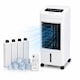 image 1 of EMtronics Portable Fan Evaporative Air Cooler Conditioner / Humidifier with Timer and 4 Litre Water Tank