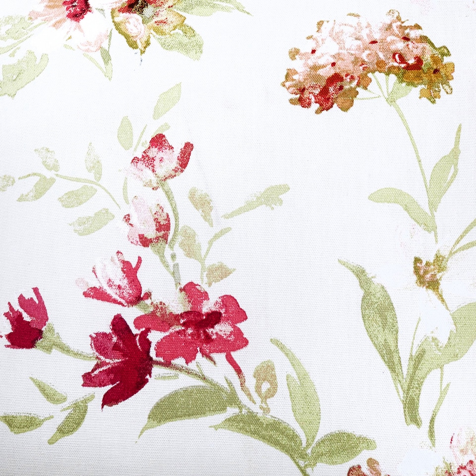 image 1 of Fusion Jeannie Pencil Pleat Curtains Red