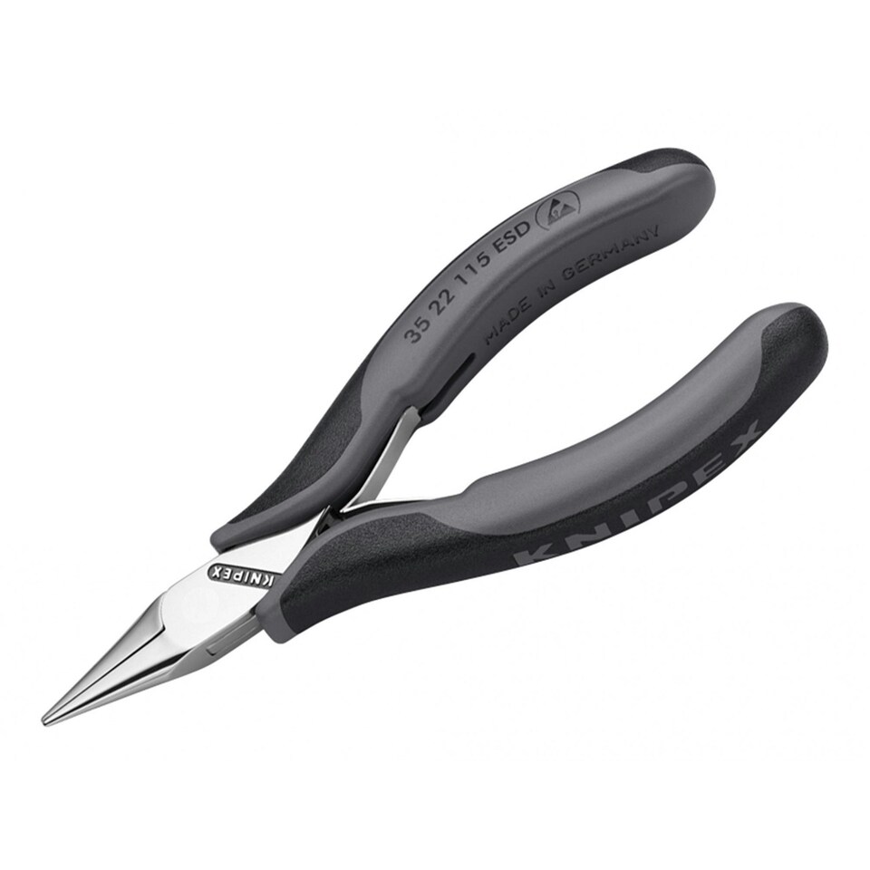 Knipex 35 22 115 Esd Electronics Pliers, Half Round 115mm - Multi Colour - One Size