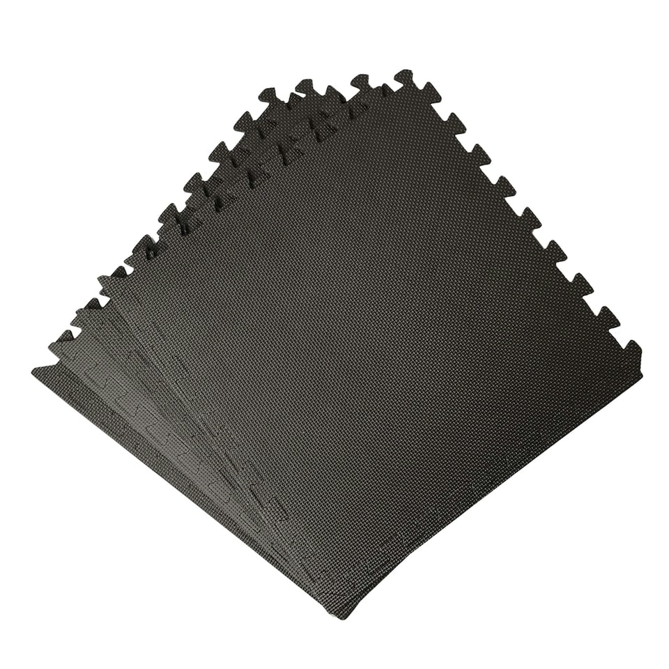 image 1 of Samuel Alexander 12 Piece EVA Floor Protective Foam Tiles / Mats 60x60cm Each  - Set Covers 4.32 sqm (46.5 sqft)