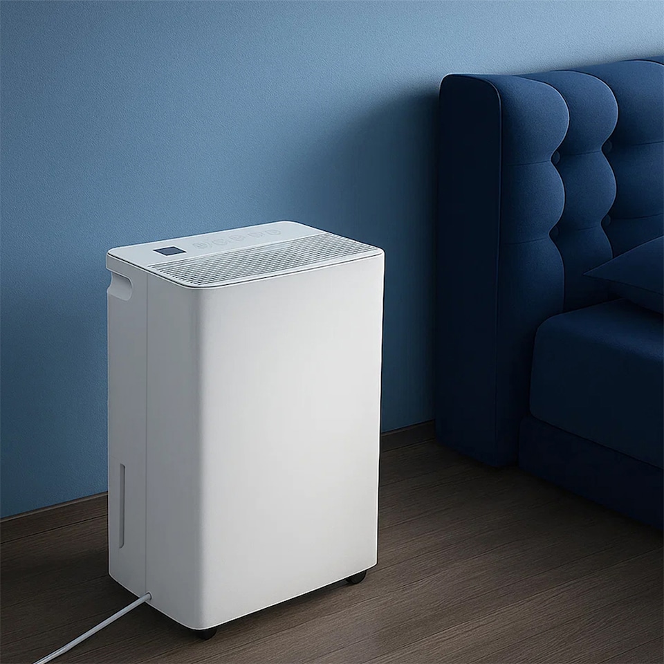image 1 of Spector 10L Portable Dehumidifier White Air Purifier Quiet Moisture Extractor | White
