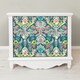 image 4 of NuWallpaper NU3037 Summer Love Peel & Stick Wallpaper, Teal Multi
