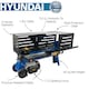 image 2 of Hyundai 7 Tonne Horizontal Electric Log Splitter with Hydraulic Ram, Steel Protection Cage 520mm Length Wood Chopper HYLS7000HE