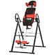 image 1 of HOMCOM Adjustable Gravity Inversion Table with Safety Belt, Red