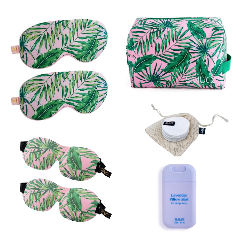 image 1 of SMUG Sleepover Set - Palm Print