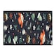 image 3 of Floormatters Printed Loop Seasons Greetings 2pcs Mat and Runner 40X60 & 50X150