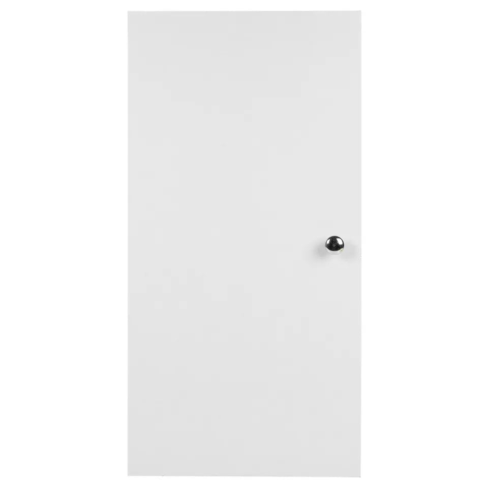 image 1 of 2-Pcs Wooden Cabinet Doors Replacement - Furniture Cupboard Unit | White | 1