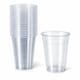 image 1 of Hero Disposable Pint Cups Glasses Clear Plastic Tumblers, Food Grade Cold Drink Cups, UKCA Marked, Lined Pint Measure, Recyclable Party Cups | Clear | Clear | Pint | 50