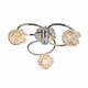 image 1 of Talia 3 Light Semi flush Chrome, Crystal (K5) Glass, G9