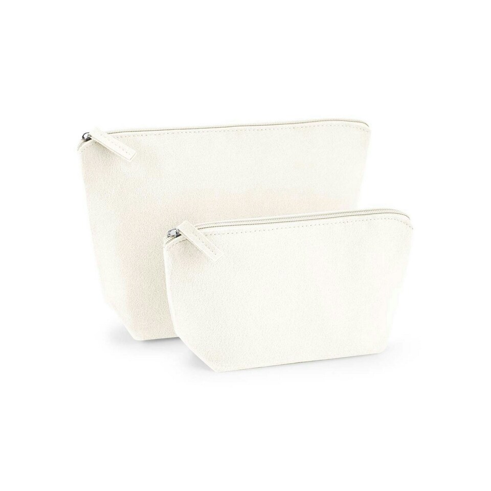 image 1 of Bagbase Felt Accessory Bag - Soft White - 18cm x 9cm x 19cm
