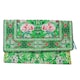 image 1 of Inoa Versailles Gardenia Clutch Bag | Green | Green | One Size | 1