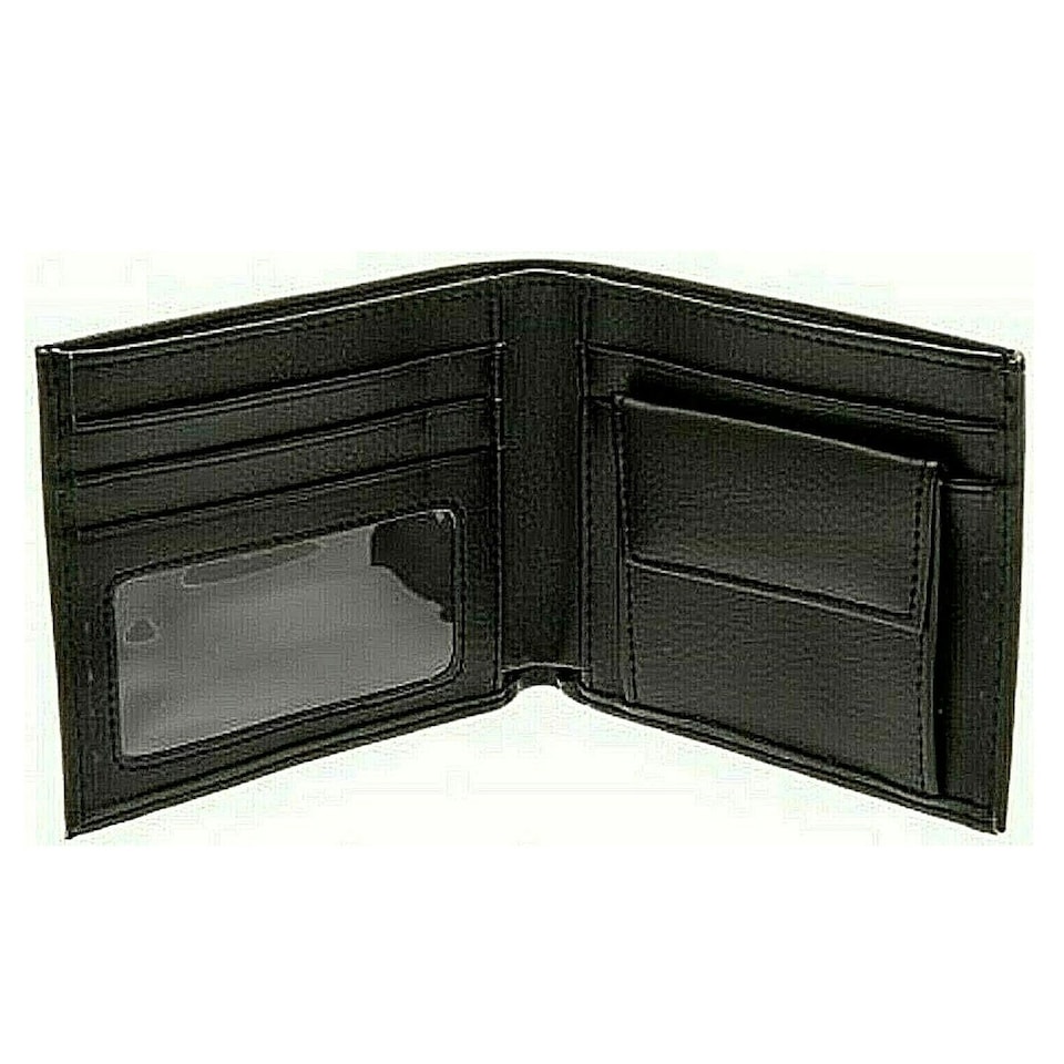 image 1 of Manchester City FC Embroidered Wallet Black
