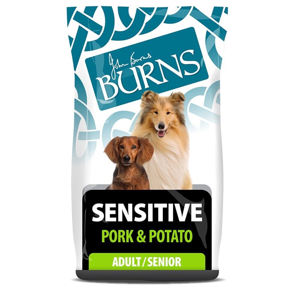 image 1 of Burns Sensitive Pork & Potato Hypoallergenic Low-Fat Adult Dry Dog Food - 2 kg