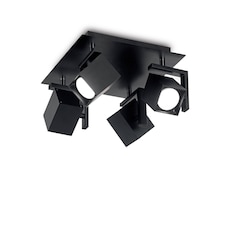 Mouse 4 Light Ceiling Light Black