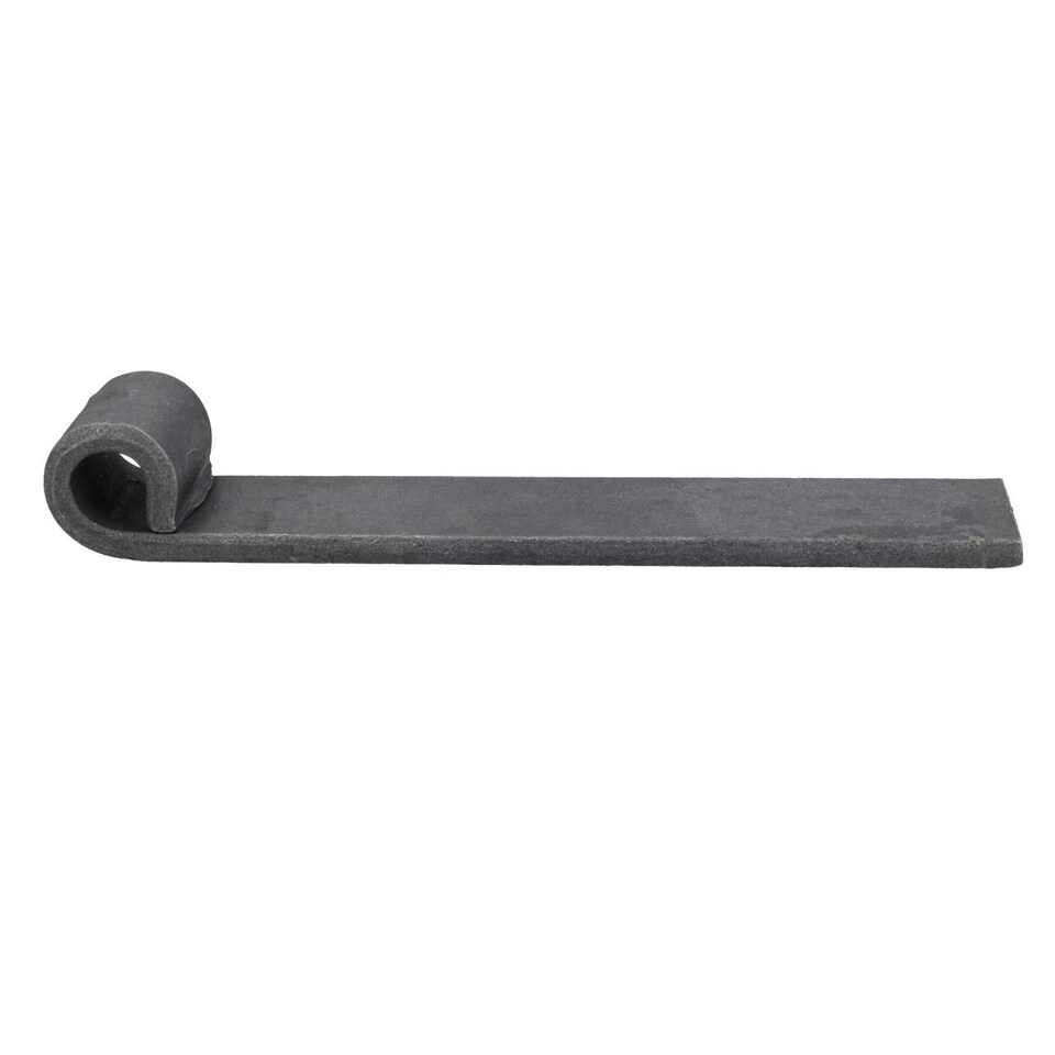 image 1 of Trailer Truck Tailgate Strap Hinge Self Colour 12.5mm Pin Weld On 150mm 10pc | Grey