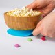 image 5 of Tiny Dining Children's Bamboo Suction Bowl - Blue Blue