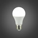 image 1 of ValueLights 6 Pack E27 White Plastic GLS LED 6W Cool White 6500K 500lm Light Bulb