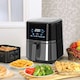 image 2 of HOMCOM Air Fryer 4.5L 1500W with Digital Display Rapid Air Circulation Timer